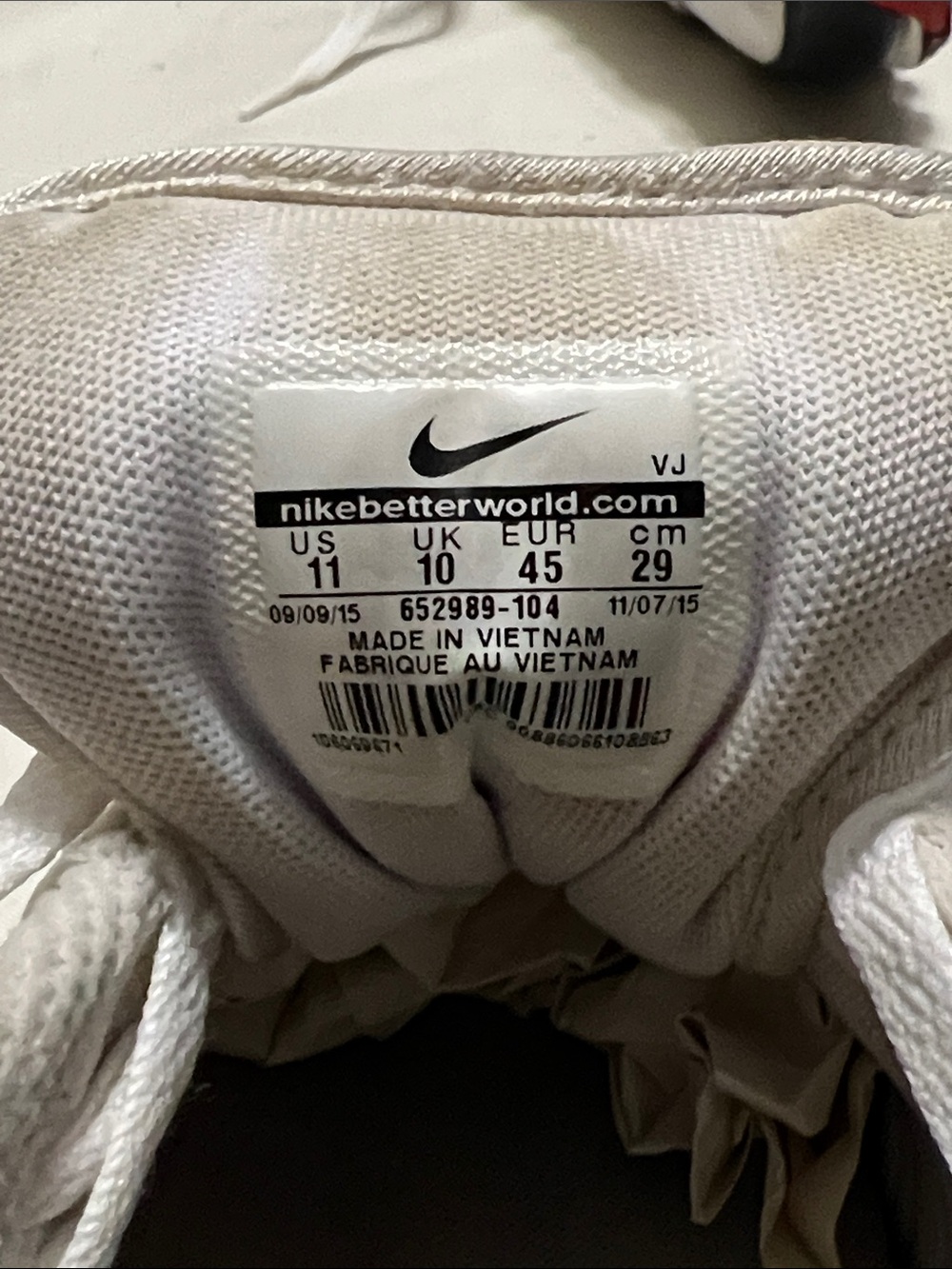 NIKE Air Odyssey Mens Sneakers 652989-104 - Picture 16 of 16
